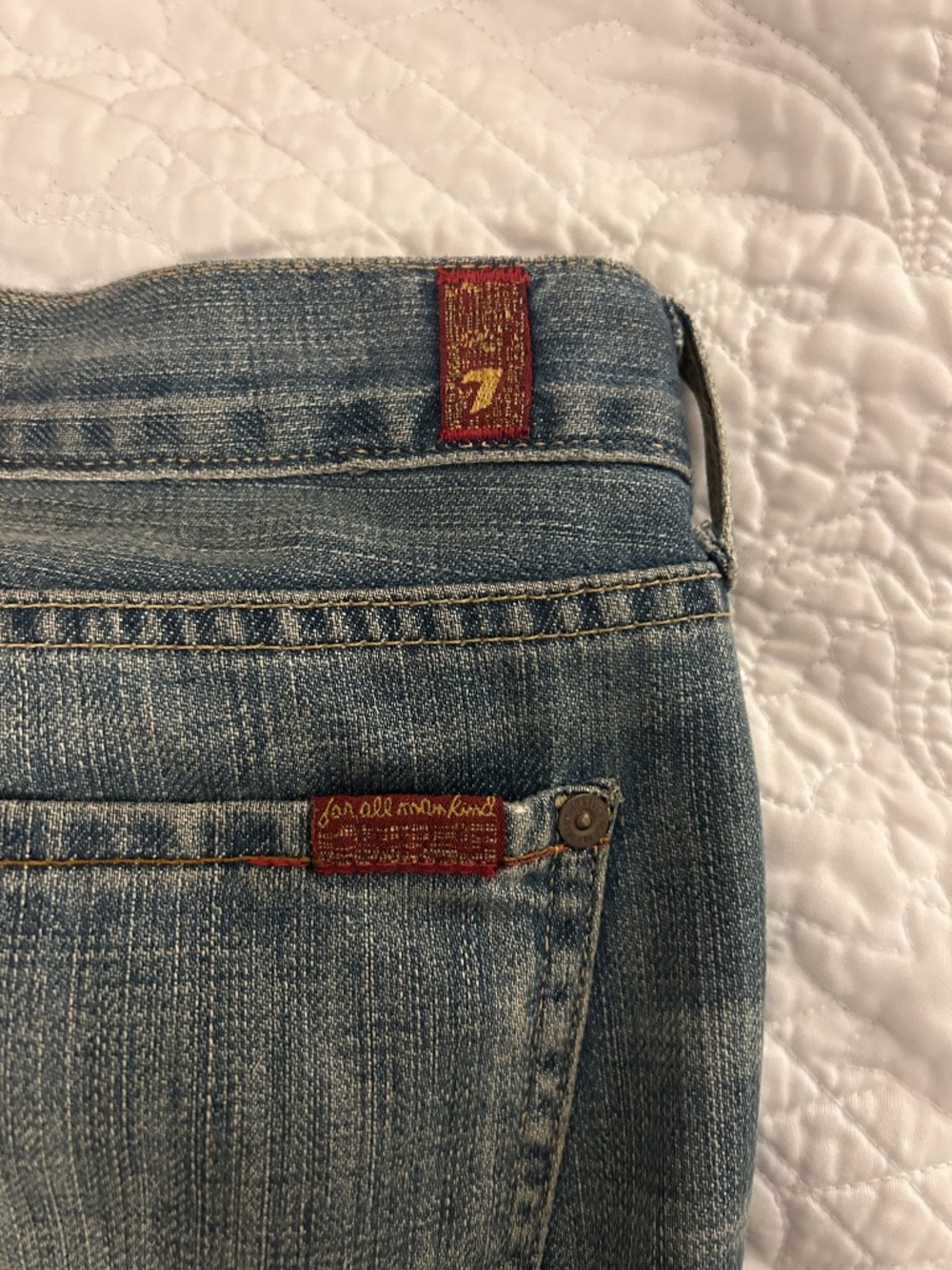 7 for All Mankind - Jeans(boot cut size 38”)